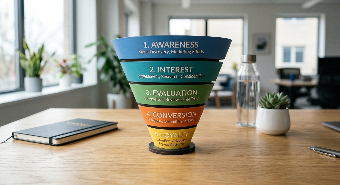 Data-driven marketing funnel