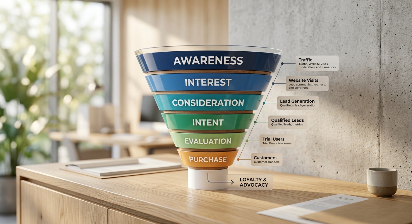 Data-driven marketing funnel